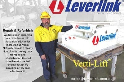 LI124 LEVERLINK Motorbase slurry pump crusher - Copy Leverlink Repair and Refurbish