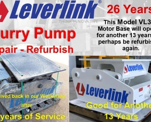 Leverlink-Repair-Refurbish-Slurry-Pump-Motorbase-VL Series Leverlink-Perth-Western Australia-New Caledonia-Indonesia