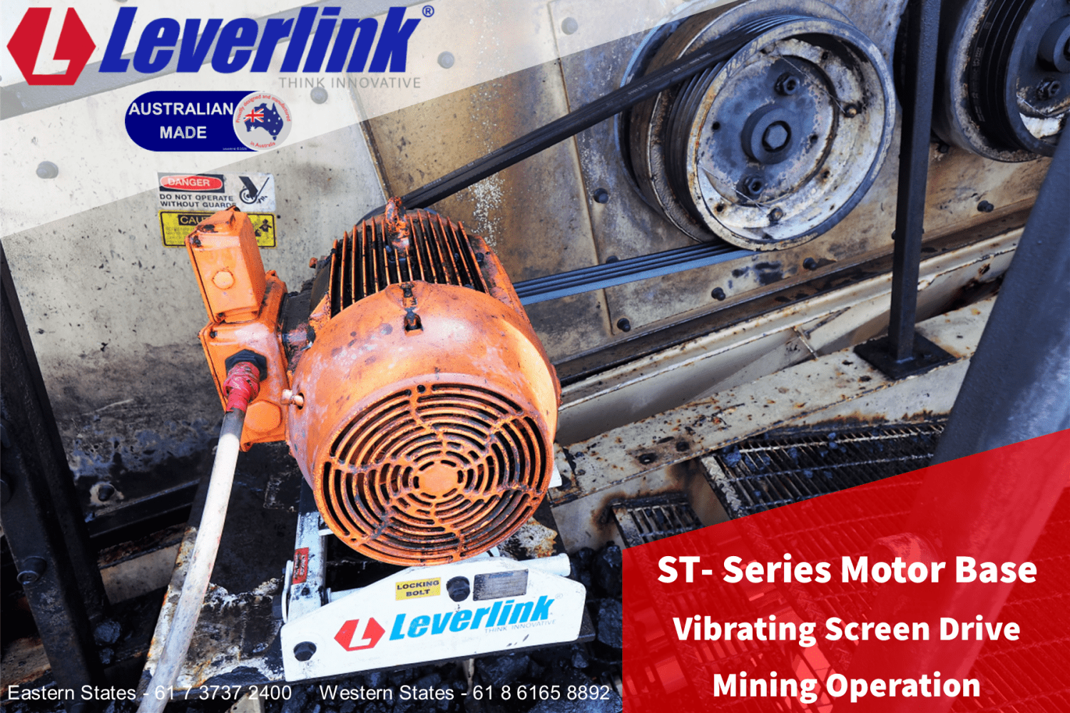 Leverlink ST Motorbase-Metso Vibrating Screen. Quarry-Mining