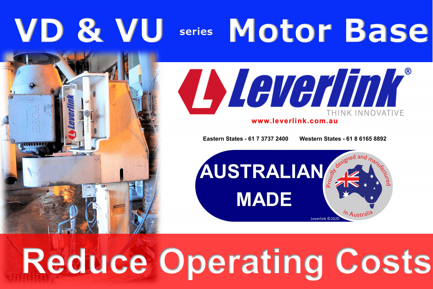 Leverlinnk-VU VD Series Motor Base-Quarry-Pumps-Sump Pumps-Belt Drives-Drive Systems-Made In Australia
