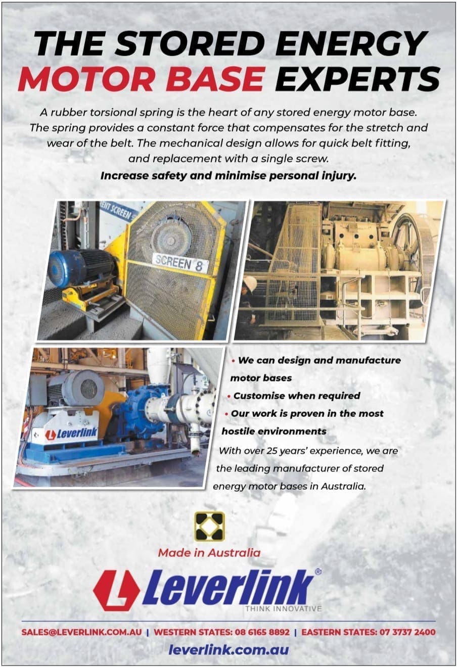 LEVERLINK-The-Stored-Energy-Motorbase-Experts LEVERLINK-The-Stored-Energy-Motorbase-Experts