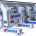 A Dynamic Impact Bed with Leverlink branding on the legs and body